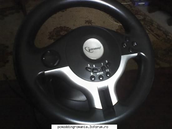 volanul vand volan cu pedal gembird (racing wheel)
